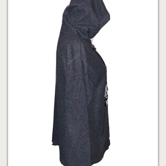 Mickey Jerry Leigh fleece hoodie 14/16 - Picture 2 of 6